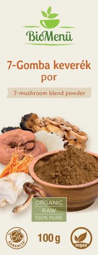 BioMenü BIO 7-gomba keverék por 100g