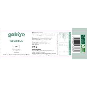 Gabiyo Szilvalekvár 200g szőlőmusttal