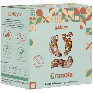 Gabiyo Granola Almás-fahéjas 275g