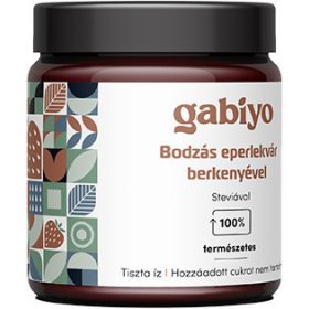Gabiyo Bodzás eperlekvár berkenyével 200g szőlőmusttal