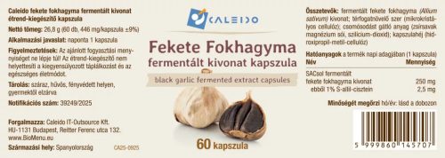 Caleido Fekete fokhagyma fermentált kivinat kapszula 60db
