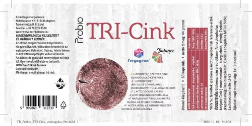 Freyagena Probio TRI-Cink 60 kapszula