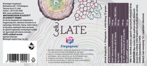 Freyagena Cellu LATE 30 kapszula