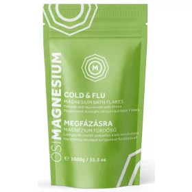   Ősi Magnézium  fürdősó megfázásra 1kg borsmenta illóolajjal