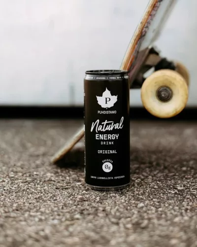 Puhdistamo Natural energy 330ml Original természetes energiaital DRS