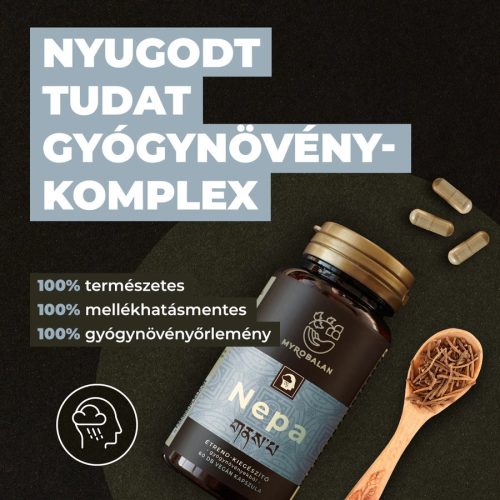 Myrobalan Nepa nyugodt tudat 60db gyógynövény komplex kapszula