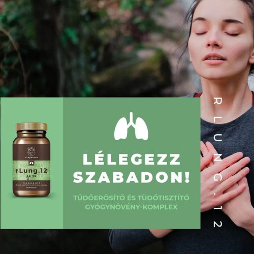Myrobalan rLung.12 tüdőerősítő 60db gyógynövény komplex kapszula