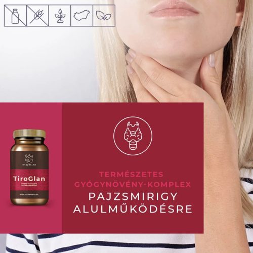 Myrobalan TiroGlan pajzsmirigy-alulműköd és elleni 60db gyógynövény komplex kapsz