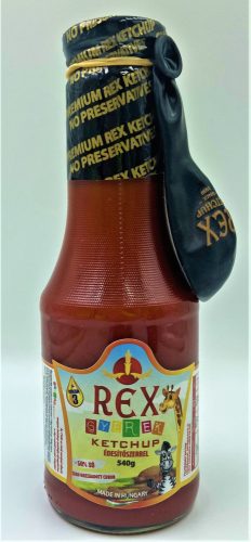 Ketchup gyerekeknek cukormentes 540g REX