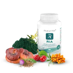   RIAVITA RIA 90 kapszula regeneráció (R), immunrendszer (I) antioxidáns védelem (A