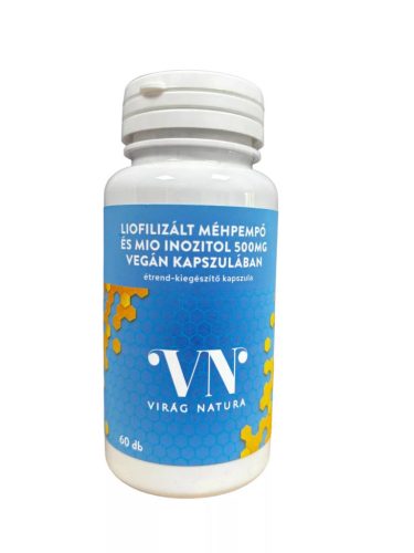 VN Liofilizált méhpempő és Mio Inozitol 500mg 60db vegán kapszulában