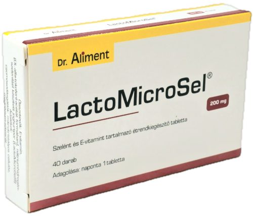 Dr. Aliment LactoMicroSel 200mg 40db tabletta