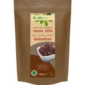 BioMenü BIO Kakaóbab 125g zúzott, nyers, perui