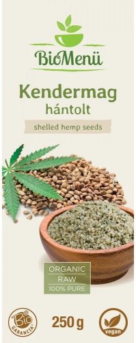 BioMenü BIO Kendermag hántolt 250g