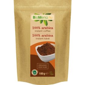   BioMenü BIO Arabica instant kávé 100g 100% bio arabika instant kávé