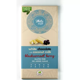 White Delight feketeribizlis fehércsoki 80g Health Market