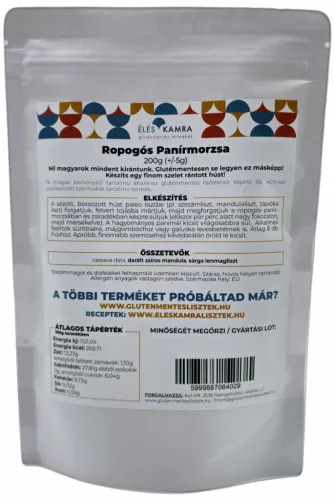 Éléskamra Ropogós panírmorzsa CH csökkentett lisztkeverék 200g (Paleo)