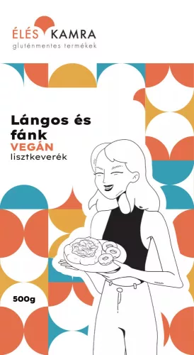 Éléskamra Vegán Lángos és Fánk 500g gluténmentes lisztkeverék
