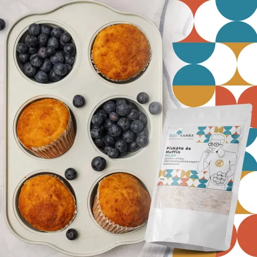 Éléskamra Natúr piskóta és muffin 135g (proffin) lisztkeverék