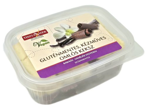 Kakaós-vaníliás omlós keksz 150g Tiszta Ízek gluténmentes, kézműves