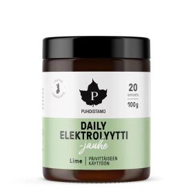   Puhdistamo Daily elektrolyytti 100g lime ízű napi elektrolit italpor