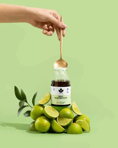 Puhdistamo Daily elektrolyytti 100g lime ízű napi elektrolit italpor