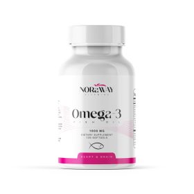 NORaWAY Omega-3 halolaj 1000mg 120db lágyzselatin kapszula