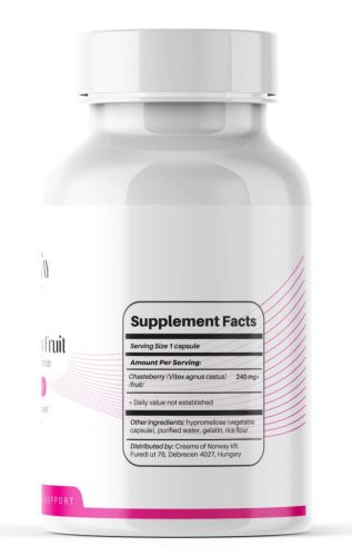NORaWAY Chasteberry fruit (Vitex agnus- castus) 240mg Barátcserje 120db kapszula