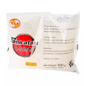 Shirataki Udon forma konjac tészta 400g