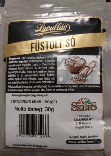 Lucullus Füstölt só 30 gr.