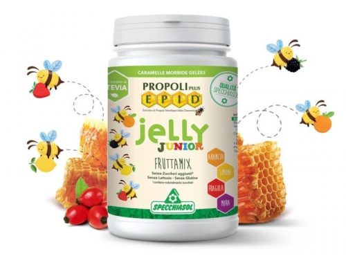 Specchiasol Jelly junior gumicukor 150g immuntámogatásra és torokfájás esetén