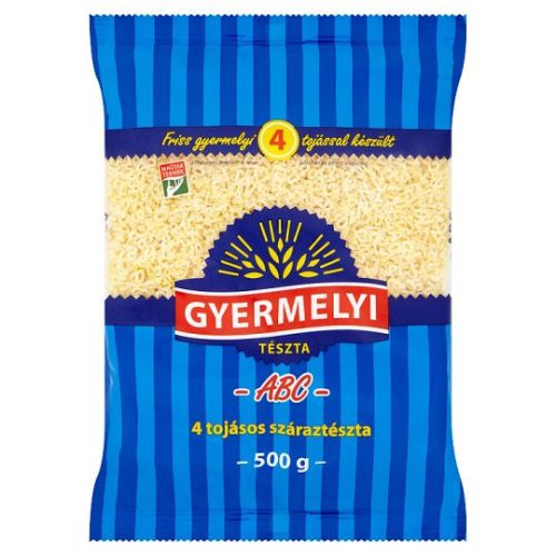 Gyermelyi 4 Toj. ABC tészta 500 gr.16/#