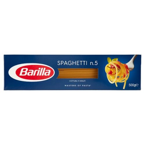 Barilla Spaghetti szálas durum száraztészta 500 g