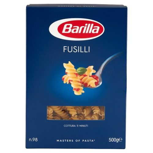 Barilla tészta 500 gr. Fusili