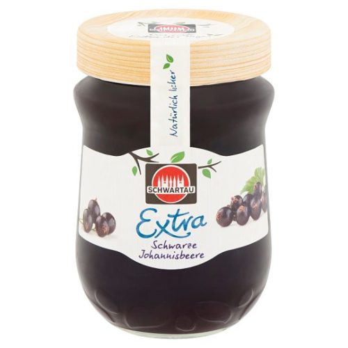 Schwartau Extra feketeribizlilekvár 340 g