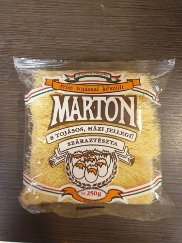 Marton tészta cérnametélt 8 Tojásos 250 g