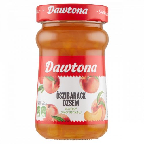 Dawtona alacsony cukortartalmú barack dzsem 280 g