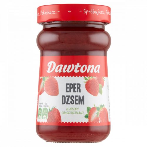 Dawtona alacsony cukortartalmú eper dzsem 280 g