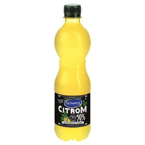 Olympos citrom ízesítő 50% citromlé tartalommal 0,5 l