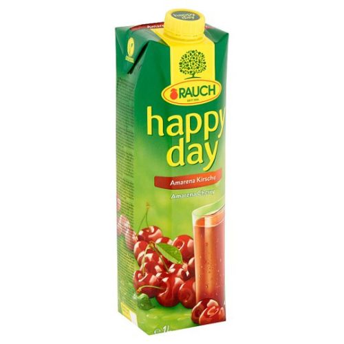 Rauch Happy Day 50% amarena meggy nektár 1 l