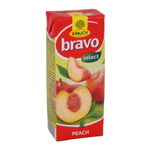 Rauch Bravo gyümölcsital 0,2 l őszibarack 25%