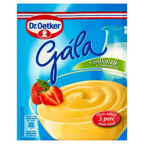 Dr.Oetker Gála Krémpuding Vanília 78 Gr.