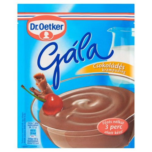 Dr.Oetker Gála Krémpuding Csoki  104 Gr.