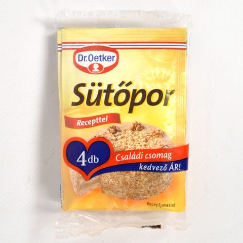 Dr.Oetker Sütőpor 4x12 g családi csomag	