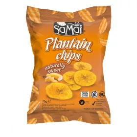   SAMAI Plantain chips natúr édes 75g főzőbanán Naturally Sweet