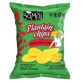   SAMAI Plantain chips édes chilli 75g főzőbanán Smoked Sweet Chili