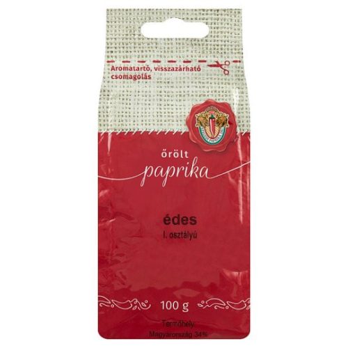 Szegedi csemege paprika I. osztályú 100 g