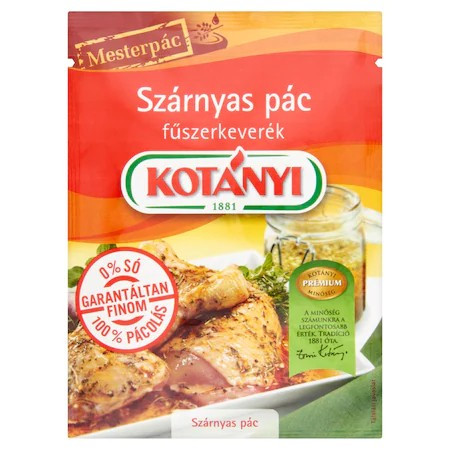 Kotányi Mesterpác szárnyas pác fűszerkeverék 30 g