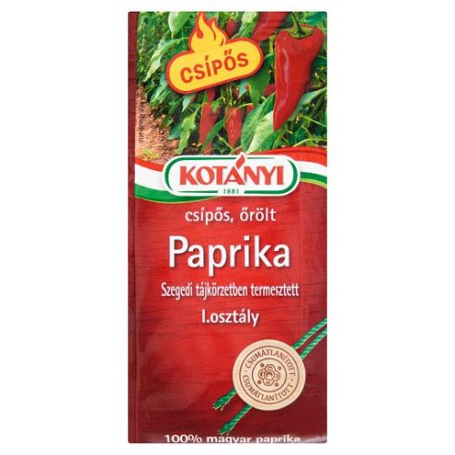 Kotányi csípős őrölt paprika 50 g