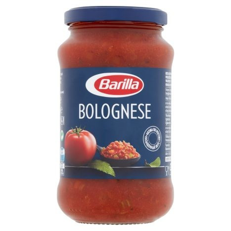 Barilla paradicsomszósz bolognai módra, marha-, és sertéshússal 400 g